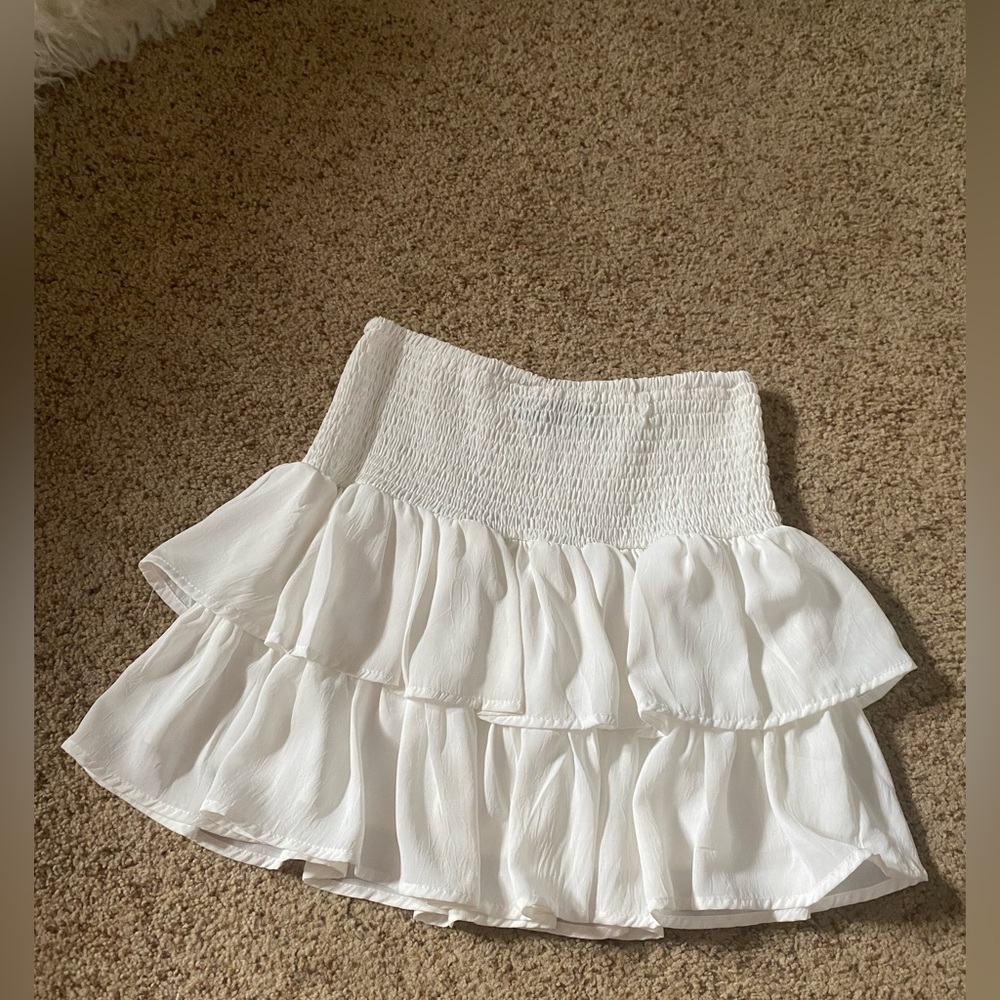 Evelyn Blue Mini Skirt